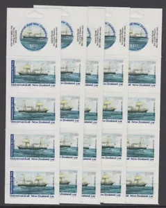NEW ZEALAND 2002 PRIVATE MAIL BKLT UNIVERSAL STIRLING $1.50 LE x5 ID93/R63739A - Picture 1 of 1