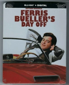 FERRIS BUELLER'S DAY OFF Limited Edition STEELBOOK (Blu-ray+Digital Code)  - Picture 1 of 2
