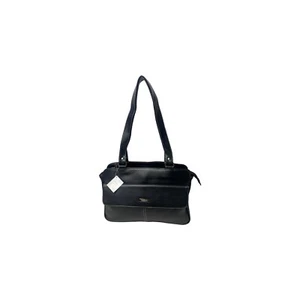 Lorenz Ladies Faux Leather Shoulder Organiser Multiple Pockets Bag Handbag New - Picture 1 of 6