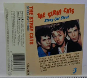 STRAY CAT STRUT--THE STRAY CATS, USED AUDIO CASSETTE, PASSED OUR PLAY TEST - Picture 1 of 3