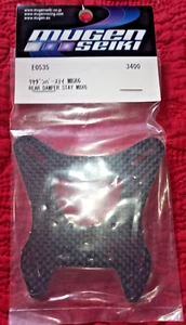MUGEN MBX6 SUPPORT AMORTISSEURS ARRIERE CARBONE E0535 #E0535 BUGGY ECO NEW NIB - Photo 1/3