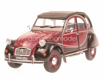 1/24 比例 Welly Citroen 2CV 6 Ente Charleston sr Modell 玩具系列 — 第 1/4 张图片
