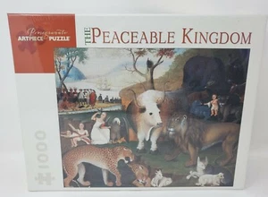 Edward Hicks Peaceable Kingdom 25" x 20" Pomegranate Art Puzzle 1000 Pieces -New - Picture 1 of 3