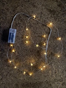 Penguins Decor Battery Powered String Fairy LED Lights on Wire 86" - Picture 1 of 3