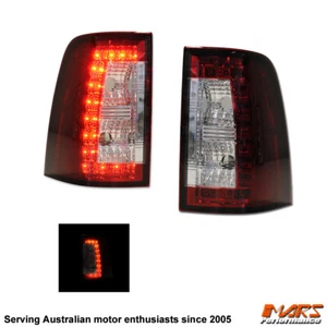 Clr Red LED Tail Lights FG Ford Falcon UTE XR6 XR8 Turbo R6 FPV GS F6 Pursuit G6 - Picture 1 of 3