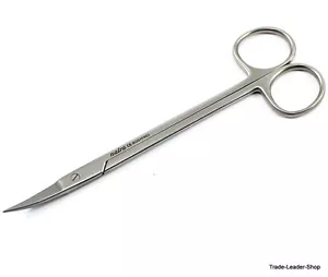 KELLY Scissors 16 cm / 6.5'' Curved Pointed Dental Surgical Medical Shears NATRA - Picture 1 of 5