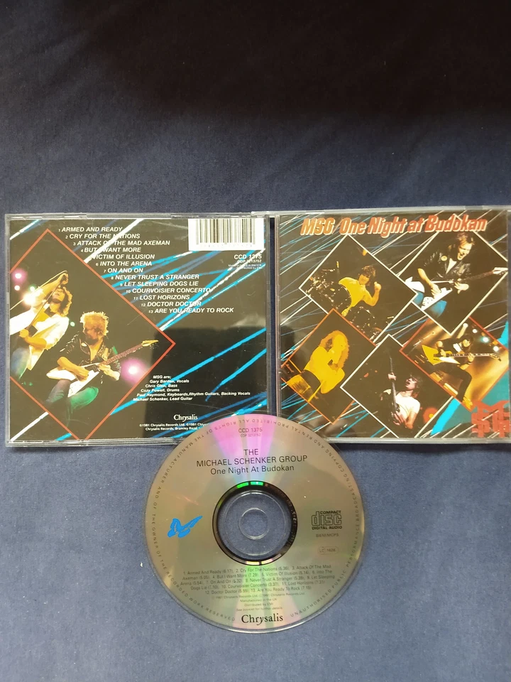 Michael Schenker Group MSG One night at Budokan 1981 UK - Bild 1 von 1