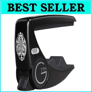 Innovative ART 6-String Capo - Black Silicone, Quick-Access Design for Musicians - Picture 1 of 9