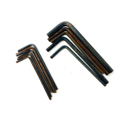 11 Pcs L Shaped Hex Key Wrench Set, Hand Tools, Workshop Equipments - Image 1 of 4