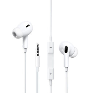 In-Ear Earbuds headphone 3.5 mm Jack w/ Mic For Samsung iPhone Cellphone Tablet