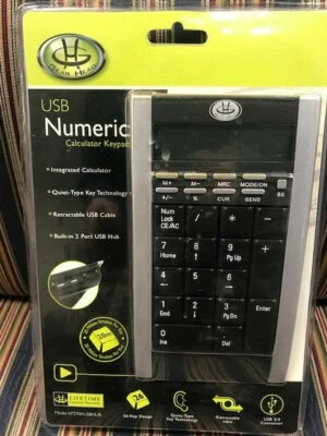 USB Numeric Keyboard Calculator Keypad from Gear Head  - Image 1 of 3