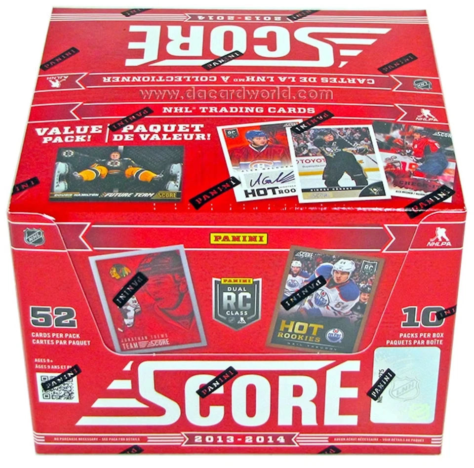 2013-14 Score Hockey Base Singles, Parallels & Inserts   Pick from List - Image 1 of 1