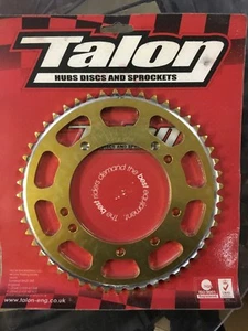 TALON Rear Sprocket, TR117-49T-(420) Radialite, Kawasaki KX60/80/85/100 - Picture 1 of 3