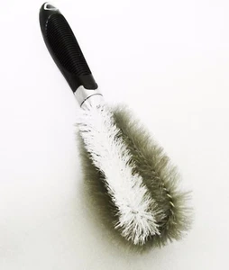 WHEEL CLEANING CAR HAND BRUSH van vehicle caravan motorhome truck - Picture 1 of 1
