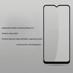 Bubble - Free Flat Screen Tempered Glass Protective Film Fits HTC U23 Pro Phone - Picture 1 of 7