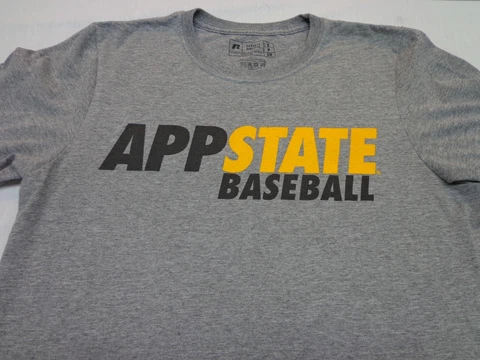 App State Baseball Appalachian State Mountaineers  Graphic T-Shirt Small Cover