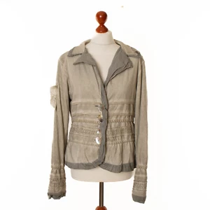 Giacca donna BOTTEGA By ELISA CAVALETTI beige-grigio taglia XL 11860 - Foto 1 di 10