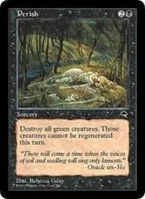 Perish 1x MtG Tempest ENGLISH SP/NM