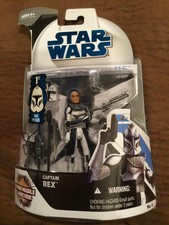 Star Wars The Clone Wars Clone Trooper Captain Rex Action Figure #4 NIP