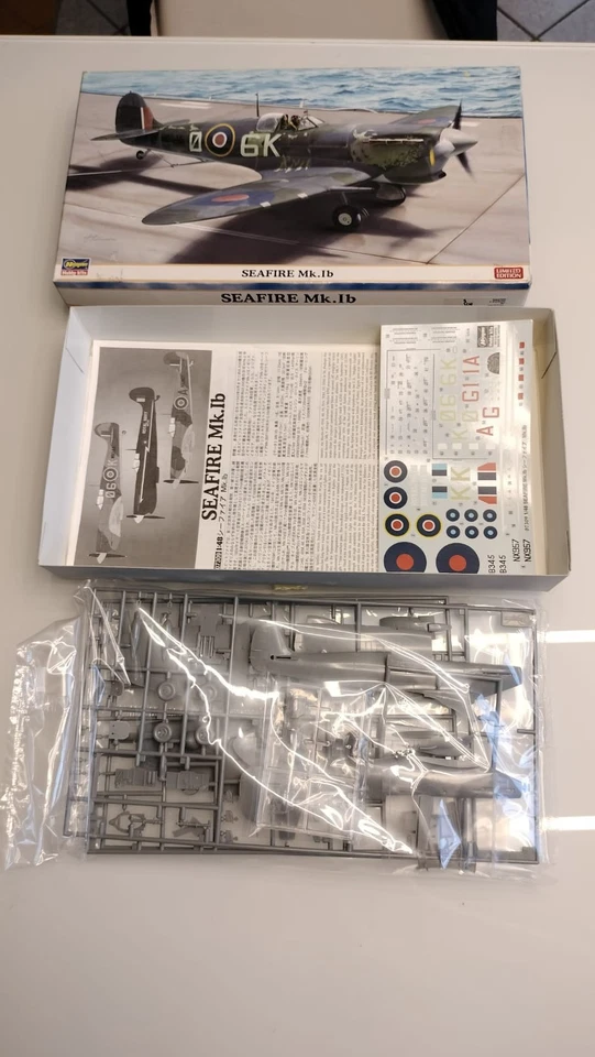 Hasegawa Model Kit 07309 1:48 Scale Seafire Mk.Ib -D1 - Immagine 1 di 1