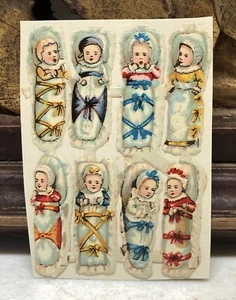 Album di ritagli vintage fustellato Ephemera - bambini - Foto 1 di 5