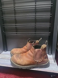 Ariat Stivaletto Uomo da Lavoro Chelsea Spot Hog Pelle Slip-on 9,5 D Anticato - Foto 1 di 9