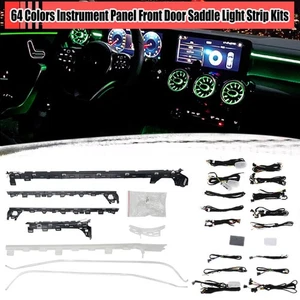 64 Farben LED-Umgebungslicht-Atmosphärenlampen-Set für Mercedes-Benz W177 W118 - Bild 1 von 13