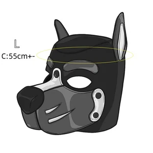 Pride CSD Puppy Máscara Hombre Máscaras PERRO Perro Club Cachorros Play Gay Fashion - Imagen 1 de 6