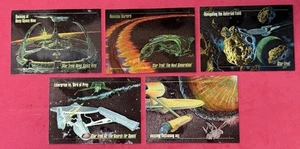Juego de cartas Skybox Star Trek Master Series 1 Spectra Chase 1993 S-1 a S-5 casi nuevo+ - Imagen 1 de 2