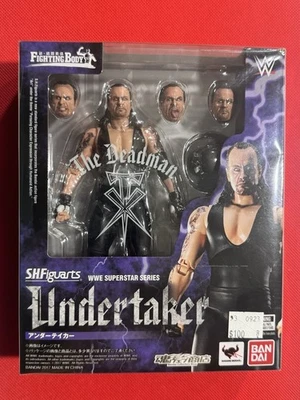 Figura SH Figuarts Bandai Tamashii Nations WWE ENTERRADOR Nueva Sellada 2017 Rara Foto 1 de 2