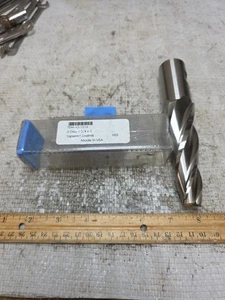 Tapered End Mill 5 Degree - 3/4" Tip x 4" LOC x 6-1/2" OAL HSS (Award #O-1216) - Picture 1 of 8