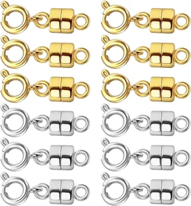 Magnetic Clasps for Necklaces Strong Magnetic Necklace Clasps and Closures, 14K - Bild 1 von 6