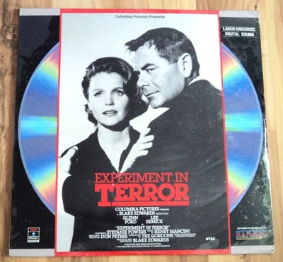 Experiment in Terror Laserdisc Sealed Mint Extended Play Glenn Ford Lee Remick - Image 1 of 2