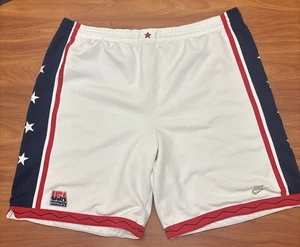 Nike Team USA Basketball Shorts Herren XL weiß gold Vintage 90s Olympiade - Bild 1 von 11