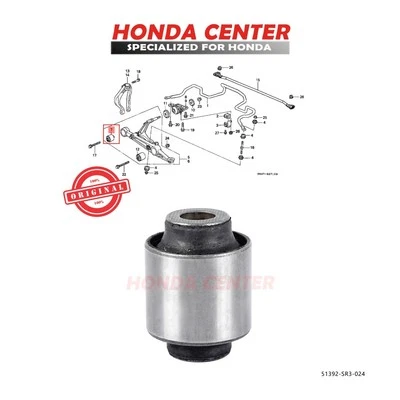 适用于本田思域 1992 - 1995 前下臂衬套 51392-SR3-024 — 第 1/4 张图片