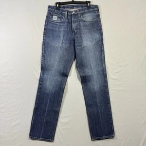 Cinch Jeans Mens 33x34 Blue Regular Straight Western Medium Wash Denim - Picture 1 of 10