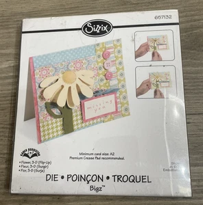 Sizzix Zig Zag 3-D Card Die by Karen Burniston – Retired Pop-Up Cardmaking Die - Picture 1 of 4
