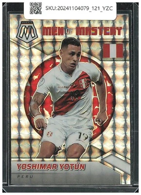 2022 Panini Mosaic FIFA Road to World Cup Yoshimar Yotún Men of Mastery #29 - Image 1 of 2