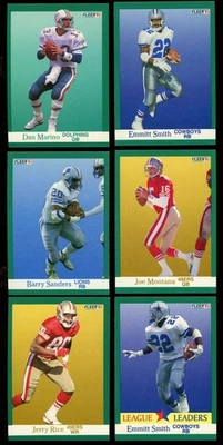 1991 Fleer Football Base Singles #1-216 (You Pick)  - Image 1 of 3