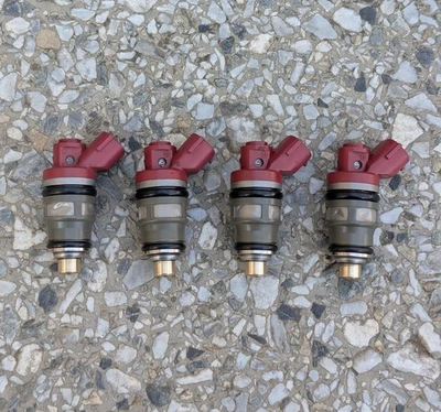 Toyota MR2 SW20 MK2 Turbo 3SGTE Gen 3 JDM OEM  Fuel  Injectors 550cc - Image 1 of 4