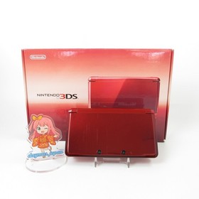 【Excellent】Nintendo 3DS Flair Red Console Japanese Edition #Arr0518/03