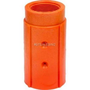 REPLACES CLEMCO 07721 NYLON SANDBLAST NOZZLE HOLDER  FOR 1" ID HOSE HE-2-AL - Picture 1 of 1