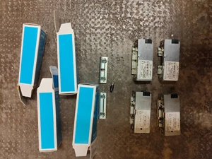 5 Stück Elektro Türöffner Effeff - Assa Abloy 10-24V Model 118E.A71, Gebraucht - Bild 1 von 15