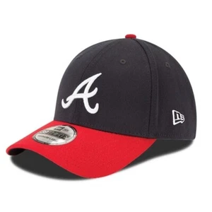 New Era Navy/Red Atlanta Braves MLB Team Classic Home 39THIRTY Flex Hat S/M - Bild 1 von 5