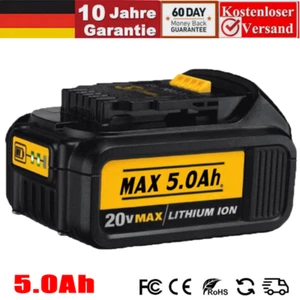 5,0 Ah Für DeWalt DCB184 Akku 18V XR Li-Ion Batterie DCB182 DCB205-2 Für DCB200 - Bild 1 von 14
