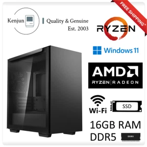 Desktop PC - AMD Ryzen 7 8700G 8 Core | 16GB RAM | SSD | WiFi | Windows 11 - Picture 1 of 1