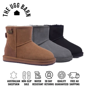 UGG Premium Mini Classic Suede Boots | Water Resistant | Non-Slip | Women | Men - Picture 1 of 19