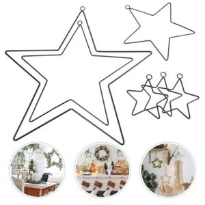6 Piezas Anillos Estrella Decoración Atrapasueños Anillos Artesanía Hágalo Usted Mismo Accesorios - Imagen 1 de 10