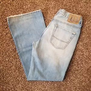 Bullhead - Men's Size 28"x31"- Low Rise Straight Leg Denim Blue Jeans - Picture 1 of 15