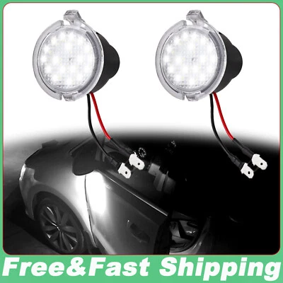 LED Side Mirror Puddle Light Kit For Ford F-150 Explorer Expedition Edge Taurus - Image 1 of 4